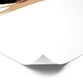 Cartoon-Monster Poster (Ecke)