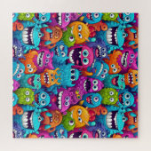 Cartoon-Monster-Puzzle Puzzle (Horizontal)