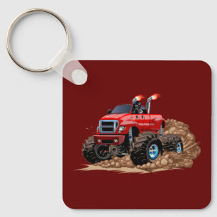 Cartoon-Monster Schlüsselanhänger