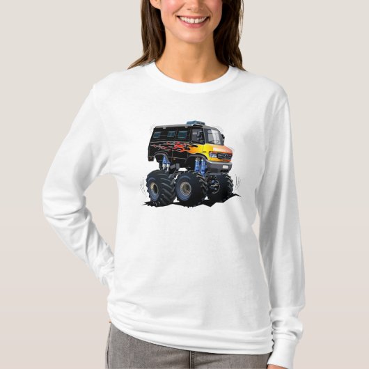 Cartoon-Monster T-Shirt (Vorderseite)