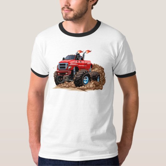 Cartoon-Monster T-Shirt (Vorderseite)