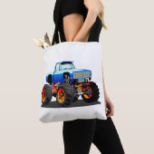 Cartoon-Monster Tasche (Von Nahem)