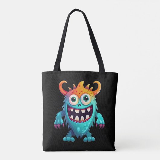 Cartoon Monster Tasche (Rückseite)