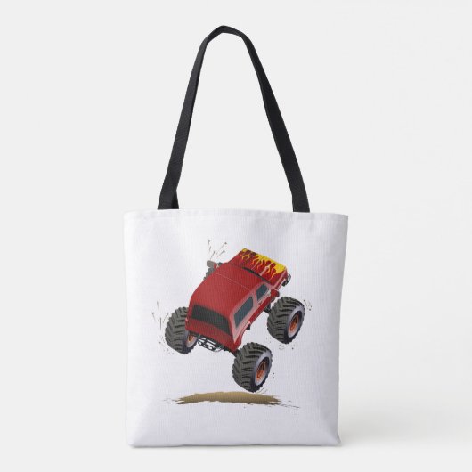 Cartoon-Monster Tasche (Rückseite)