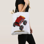 Cartoon-Monster Tasche (Von Nahem)