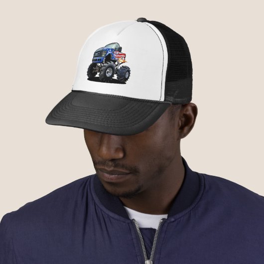 Cartoon-Monster Truckerkappe (Beispiel)