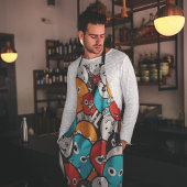 Cartoon Monsters Schürze