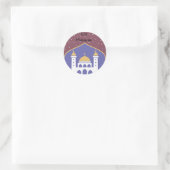 Cartoon Moschee Eid Mubarak Eid Sticker (Tasche)