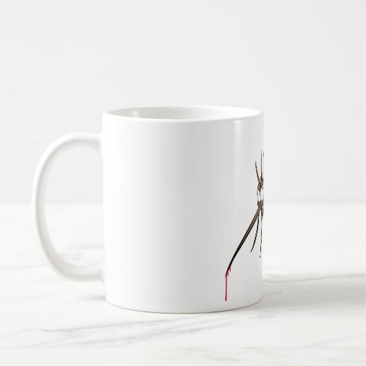 Cartoon Mosquito Kaffeetasse (Links)