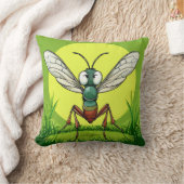 Cartoon Mosquito Kissen (Decke)