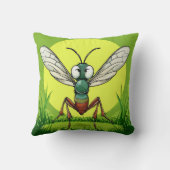 Cartoon Mosquito Kissen (Rückseite)