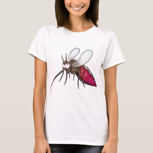 Cartoon Mosquito T-Shirt (Vorderseite)