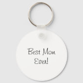 Cartoon Mother mit ihrem kleinen Schlüsselanhänger (Rückseite)