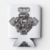 Cartoon Motor Dosenkühler (Rückseite)