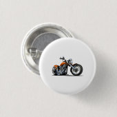 Cartoon Motorrad Button (Vorne & Hinten)