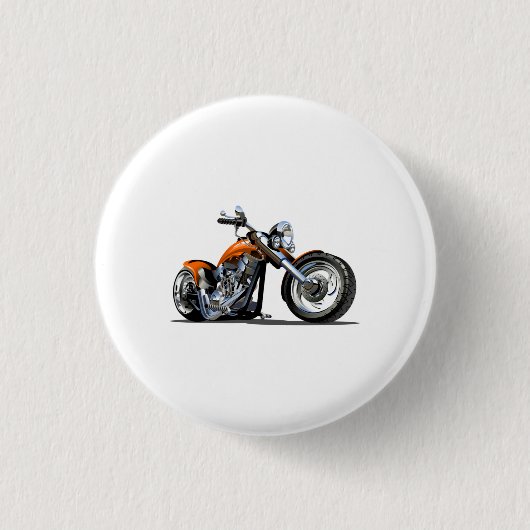 Cartoon Motorrad Button (Vorderseite)