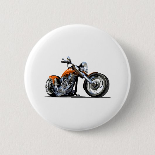 Cartoon Motorrad Button (Vorderseite)