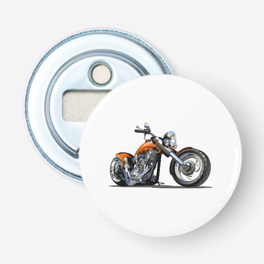 Cartoon Motorrad Flaschenöffner (Vorderseite)