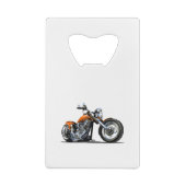 Cartoon Motorrad Geldbeutel Flaschenöffner (Rückseite)