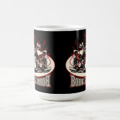 Cartoon Motorrad Kaffeetasse (Mittel)