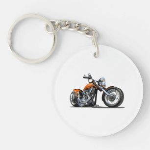 Cartoon Motorrad Schlüsselanhänger