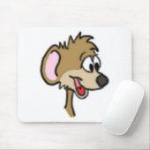 Cartoon Mouse Mousepad (Mit Mouse)