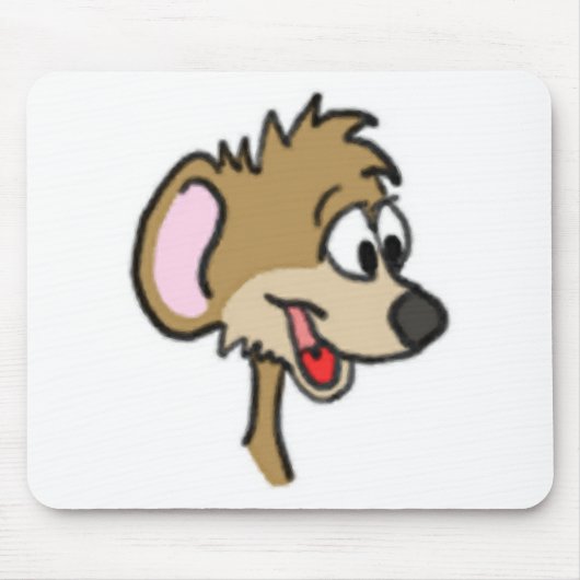 Cartoon Mouse Mousepad (Vorne)