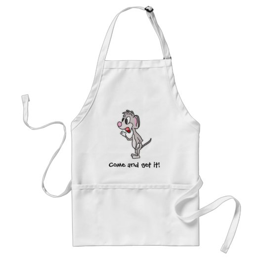 Cartoon Mouse Schürze (Vorne)