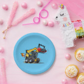 Cartoon Mulcher Pappteller (Party)