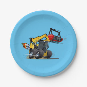 Cartoon Mulcher Pappteller