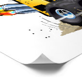 Cartoon Mulcher Poster (Ecke)