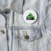 Cartoon-Müllwagen Button (Beispiel)