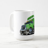 Cartoon-Müllwagen Kaffeetasse (Vorderseite Links)