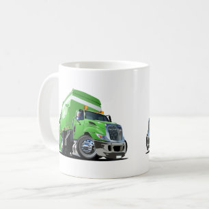 Cartoon-Müllwagen Kaffeetasse