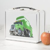 Cartoon-Müllwagen Metall Brotdose (Beispiel)