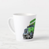 Cartoon-Müllwagen Milchtasse (Linke Ecke)