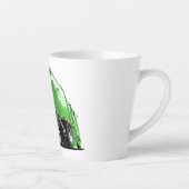 Cartoon-Müllwagen Milchtasse (Rechts)