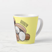 Cartoon Mushroom-Abbildung Milchtasse (Rechte Ecke)