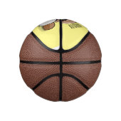 Cartoon Mushroom-Abbildung Mini Basketball (Rechts)