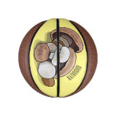 Cartoon Mushroom-Abbildung Mini Basketball (Vertikal)
