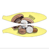 Cartoon Mushroom-Abbildung Mini Basketball (Panele)