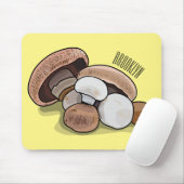 Cartoon Mushroom-Abbildung Mousepad (Mit Mouse)