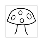 Cartoon Mushroom Self-Inking Briefmarke Permastempel (Design)