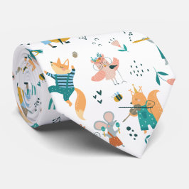 Cartoon Music Band Krawatte