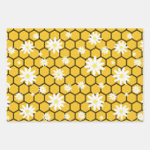 Cartoon-Muster für Schlafbienen Geschenkpapier Set (Vorderseite 2)