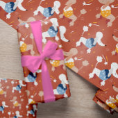 Cartoon-Muster Geschenkpapier