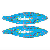 Cartoon-Muster von Wolkenkratzern Mini Basketball (Panele)