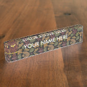 Cartoon Namensplakette (Seite)