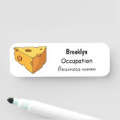 Cartoon Namensschild (Beispiel)