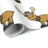 Cartoon Nesselsucht| Hintergrundfarbe Geschenkpapier (Rolleneckpunkt)